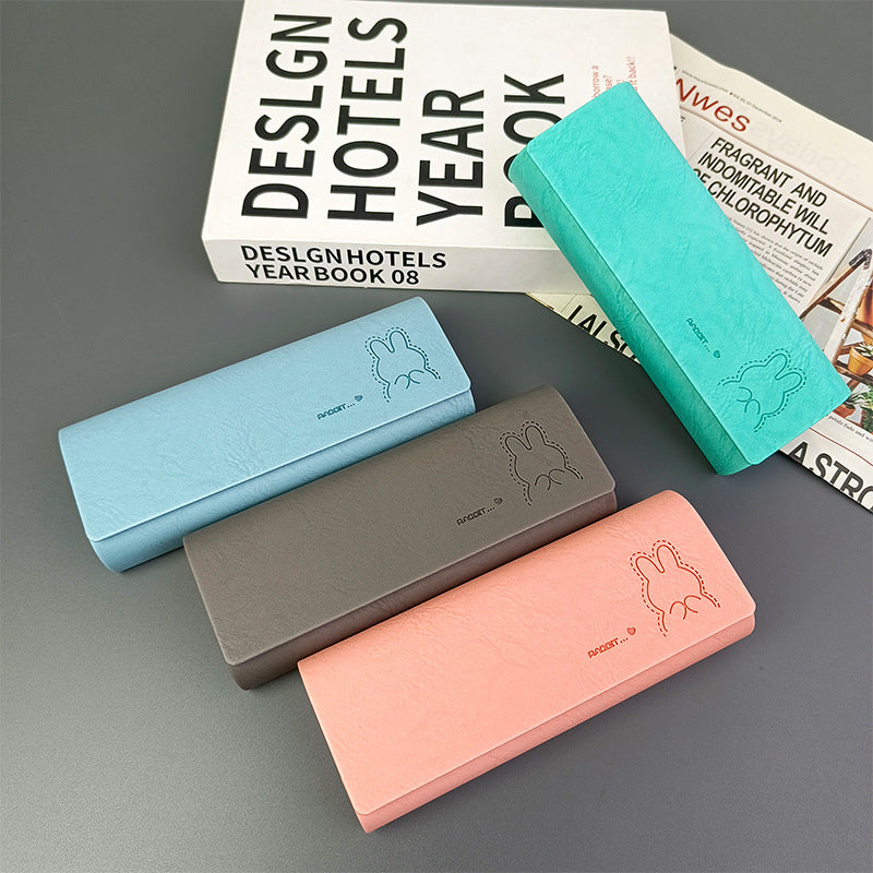 Bunny Cartoon Glasses Case - Fresh Design, Anti-Pressure & Portable