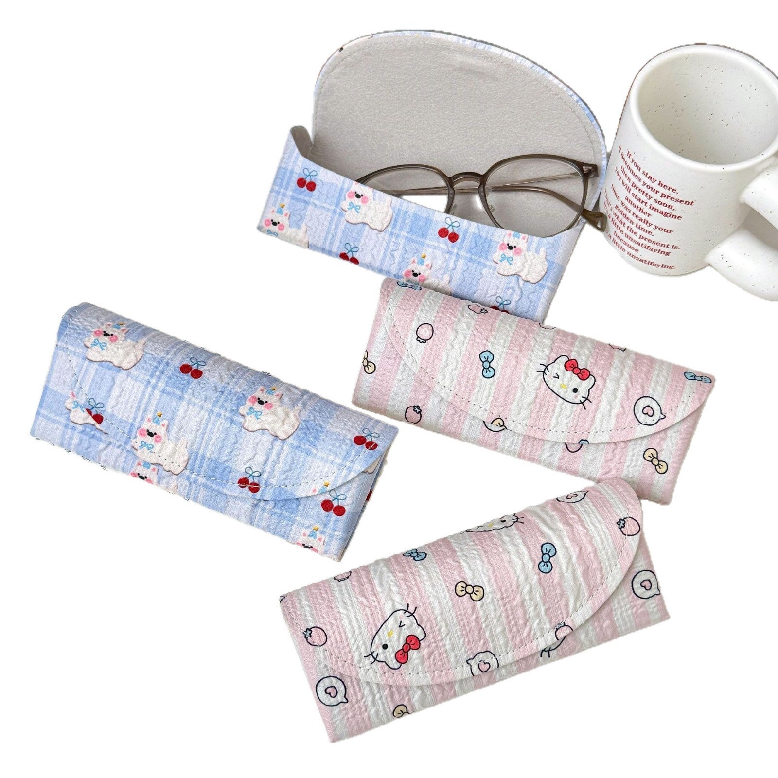 Bubble Kt Puppy Glasses Case - Winter Limited Edition Hot Model