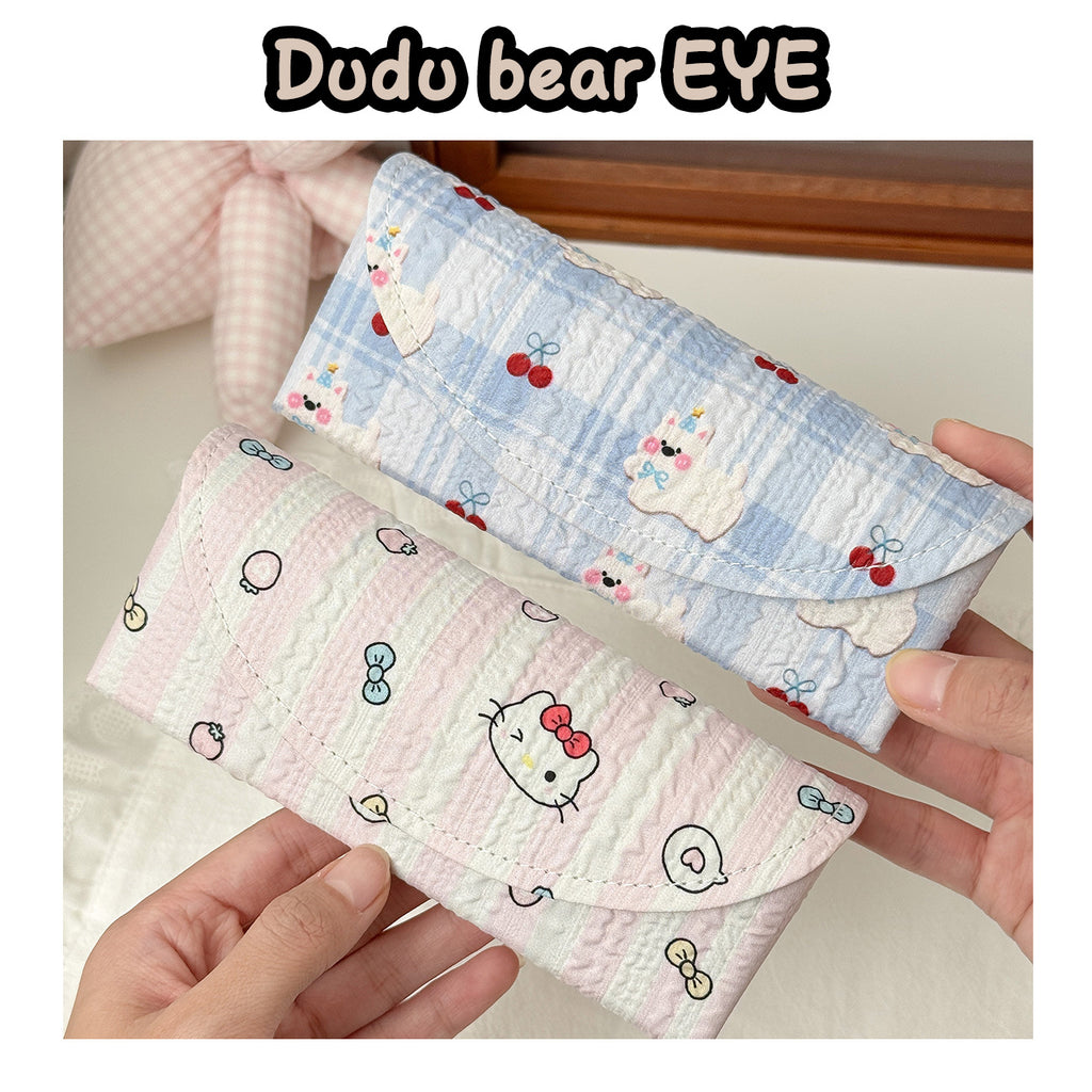 Bubble Kt Puppy Glasses Case - Winter Limited Edition Hot Model