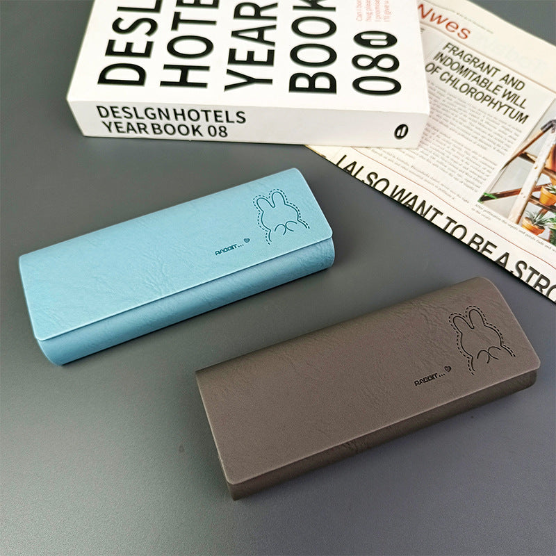 Bunny Cartoon Glasses Case - Fresh Design, Anti-Pressure & Portable