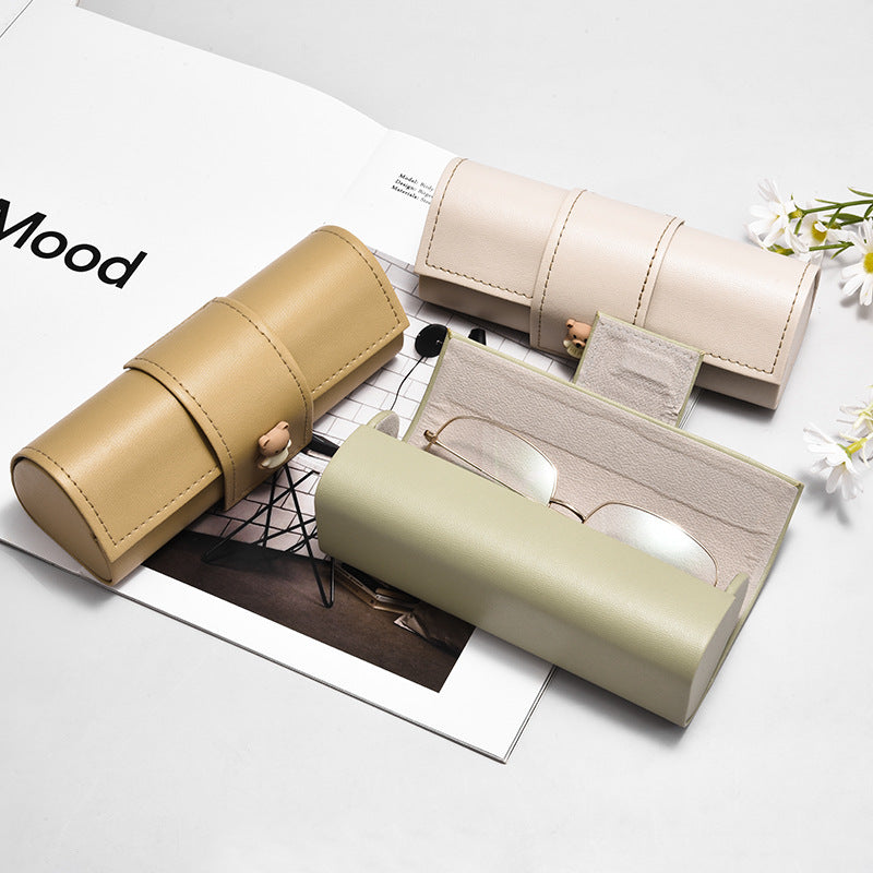 Kids Large Iron Glasses Case - Pressure-Resistant for Big Frames