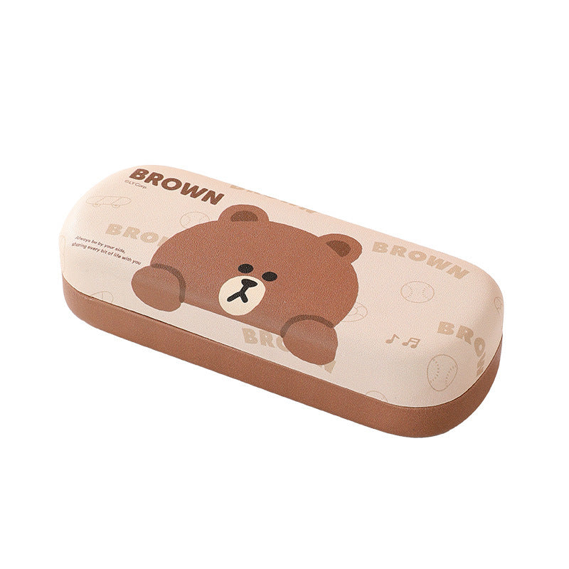 Unisex Cartoon Glasses Case - High-End Anti-Pressure Portable Storage