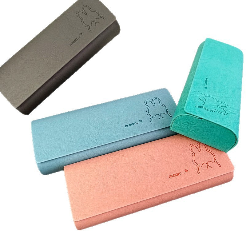 Bunny Cartoon Glasses Case - Fresh Design, Anti-Pressure & Portable